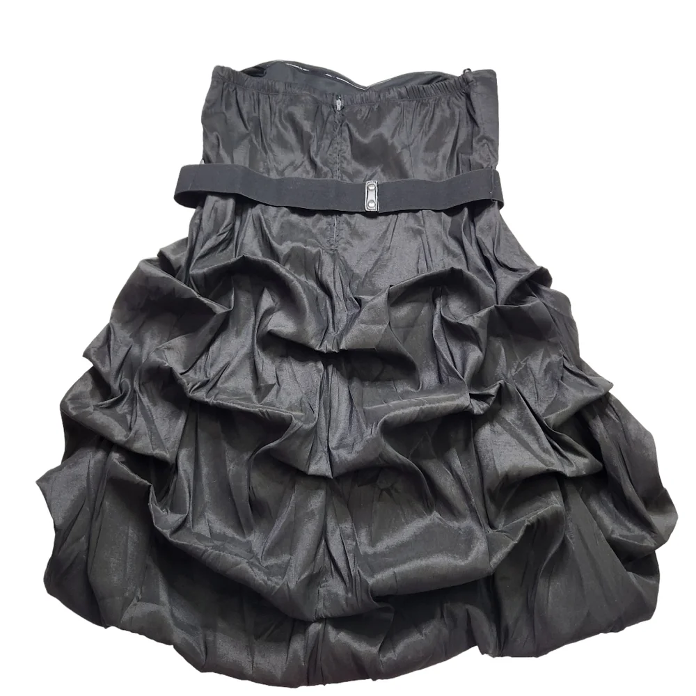 Torrid Black Hilo Pickup Strapless Formal Dress Plus Size 22 New Bubble Dress - Picture 3 of 10